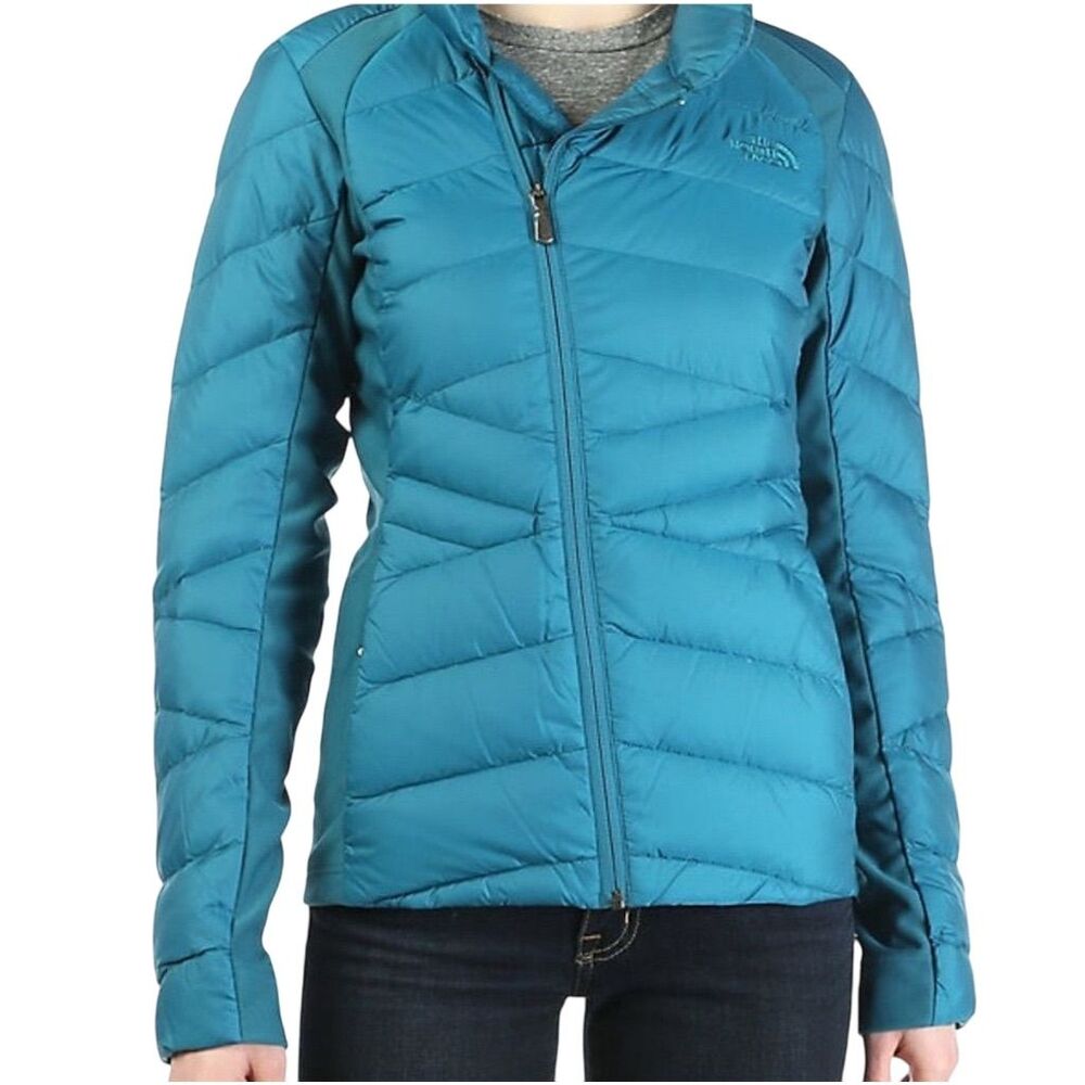 The North Face Women's Lucia Hybrid Down Jacket Blue Size S - Picture 1 of 7